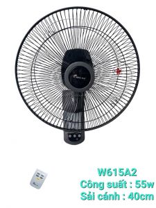 Quạt treo tường Ching Hai W615A2 (có điều khiển)