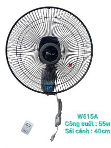 Quạt treo tường Ching Hai W615A (có điều khiển)
